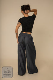 calça jeans levinha wide indigo blue