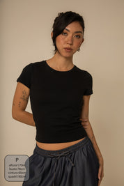 baby tee | blusa baby look