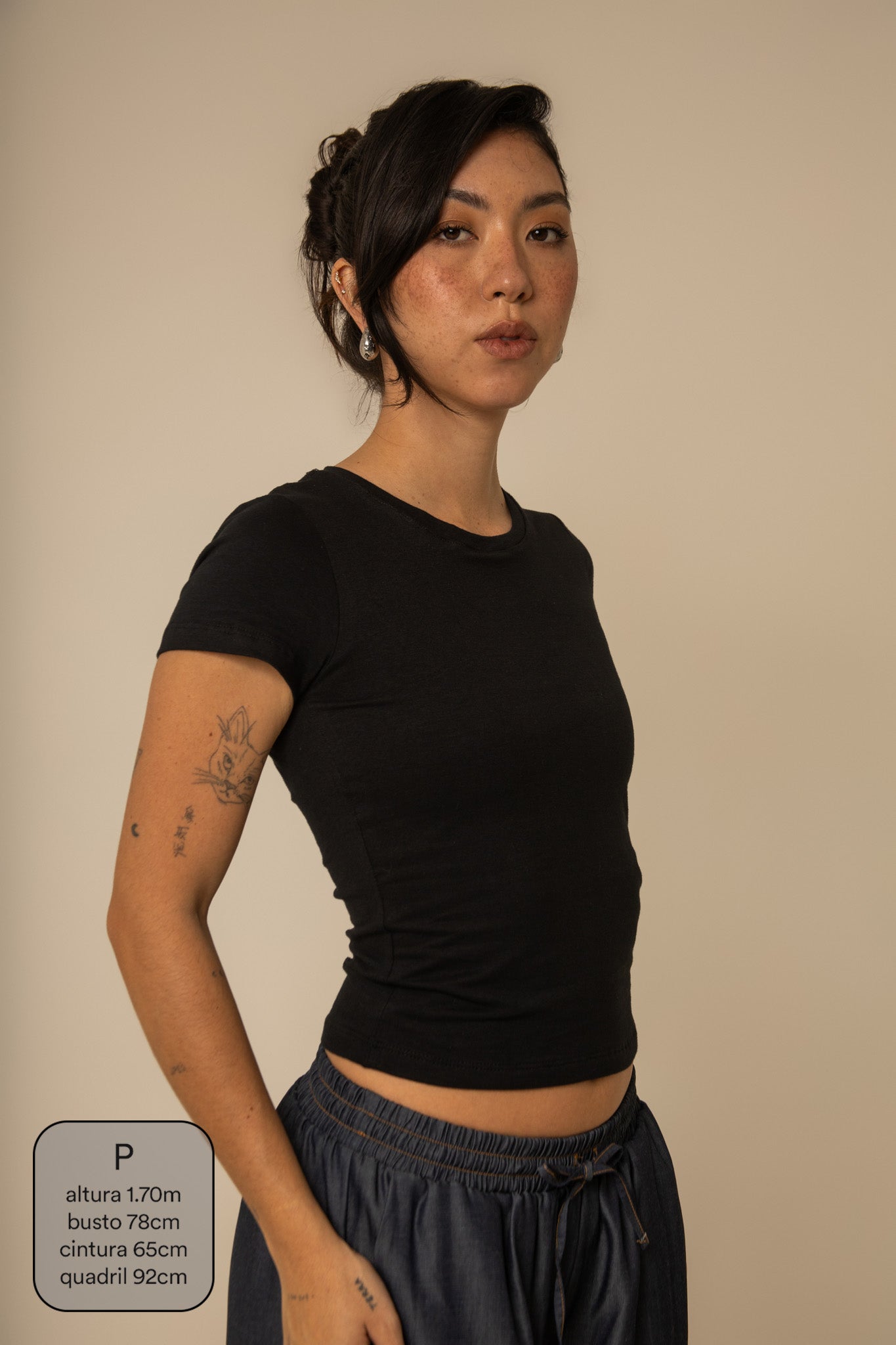 baby tee | blusa baby look