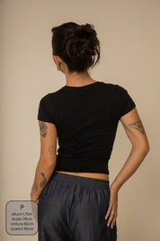 baby tee | blusa baby look