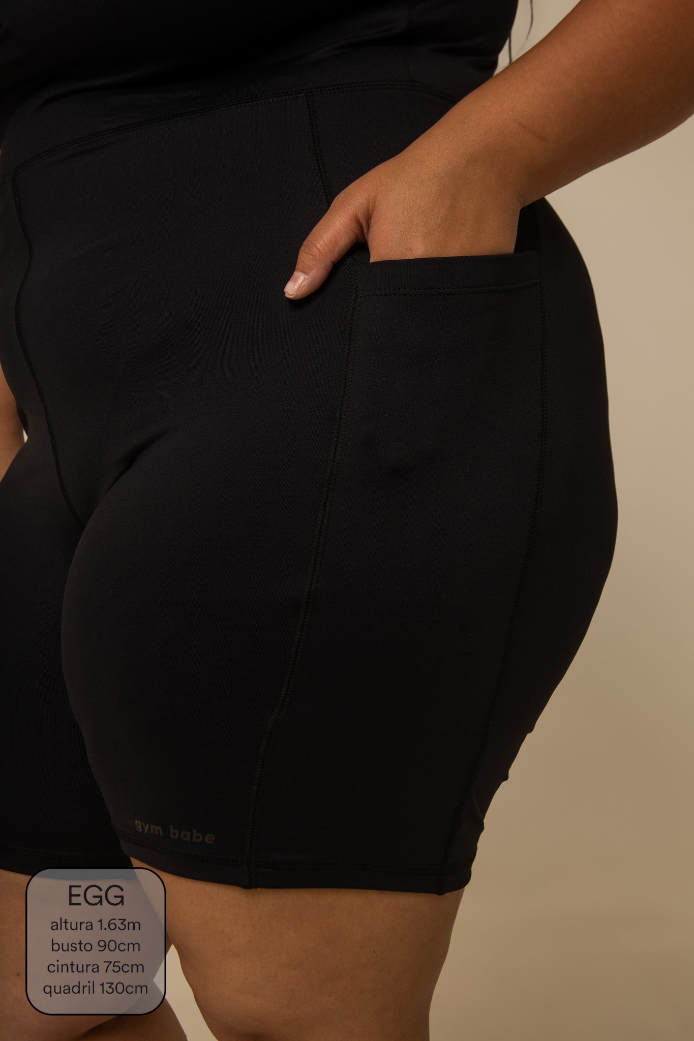 macaquinho zíper gym babe