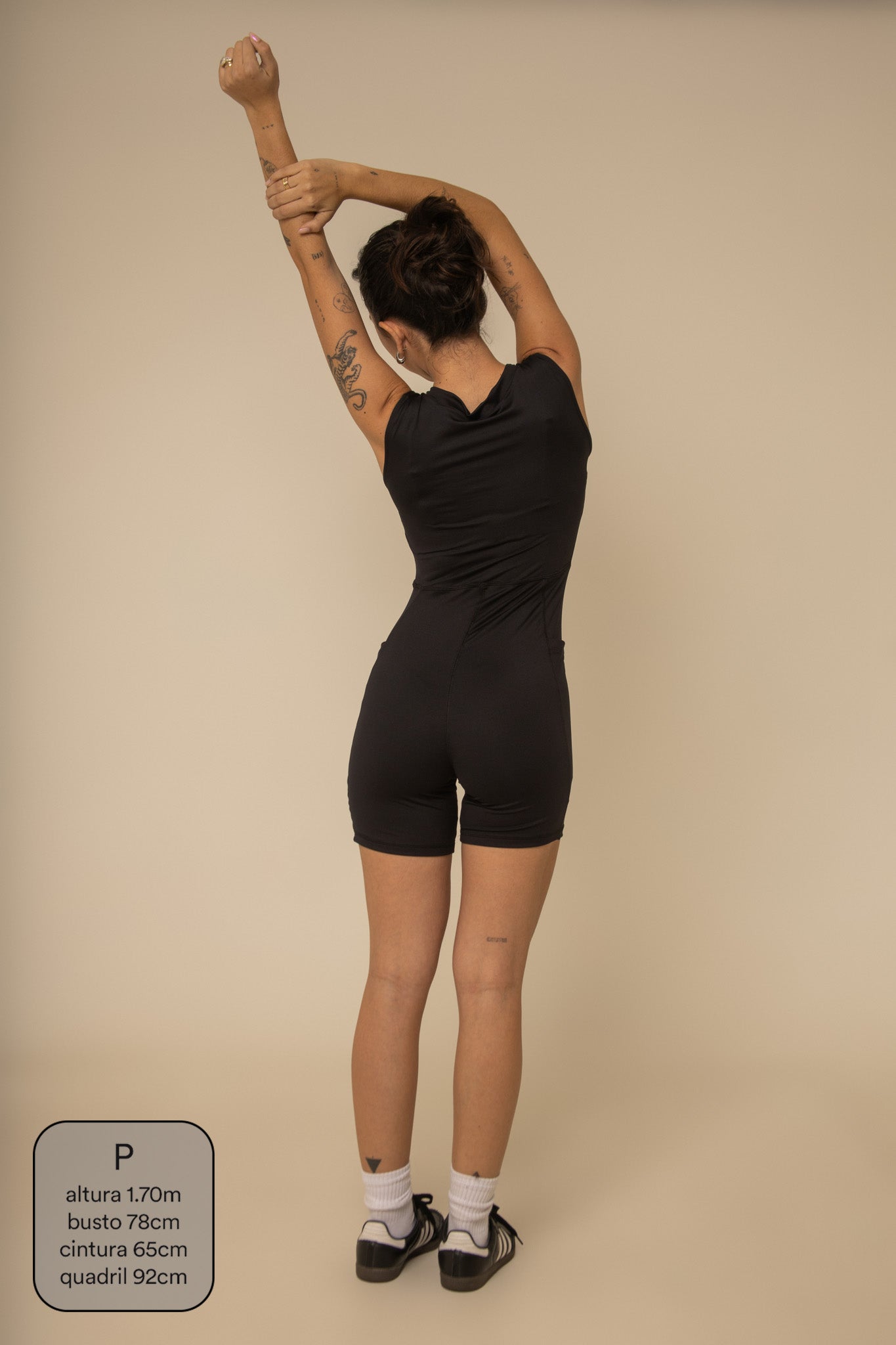 macaquinho zíper gym babe