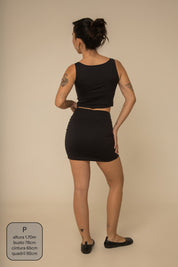 mini saia de poliamida desejo