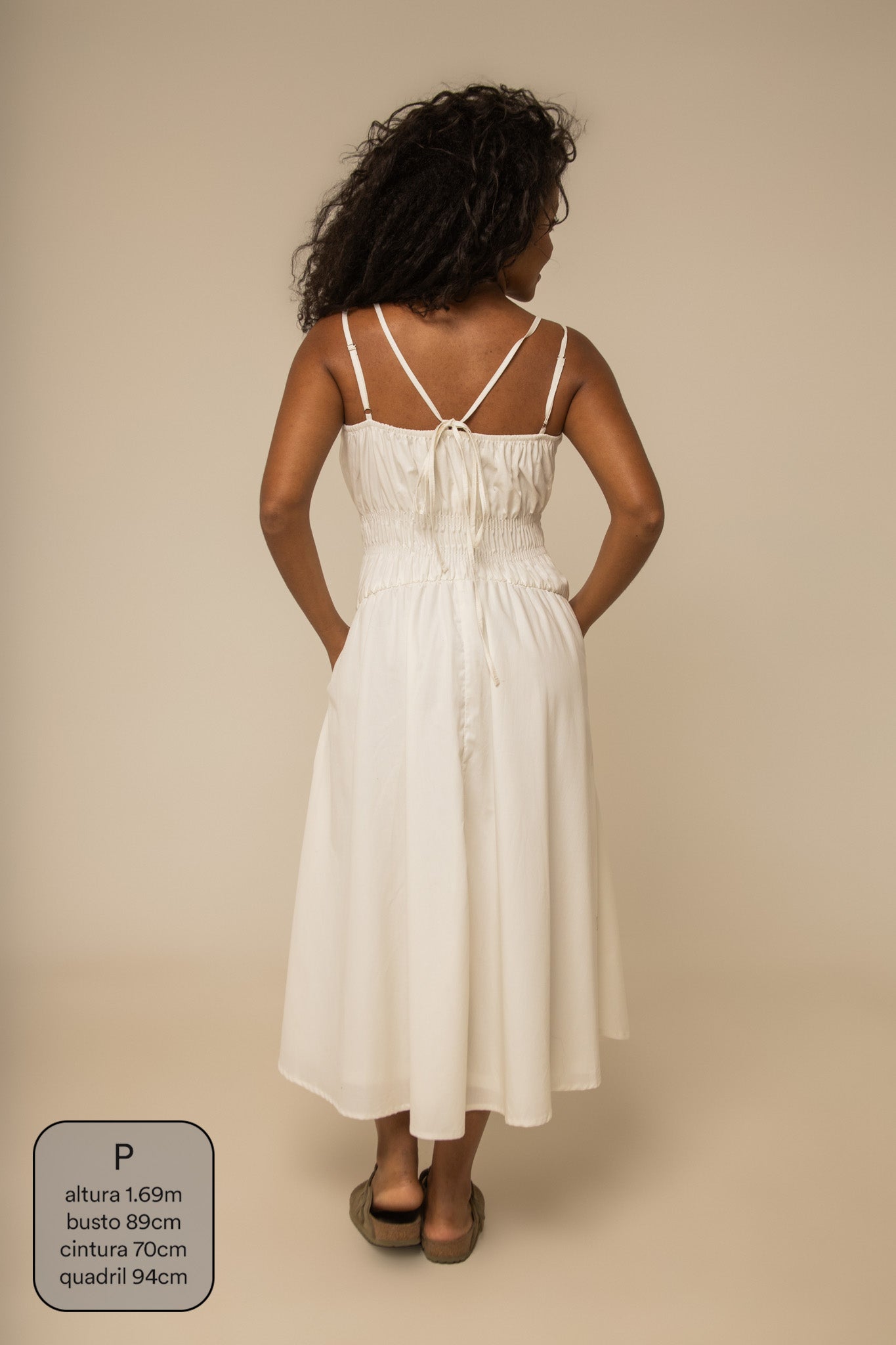 vestido midi lastex rancho 2.0