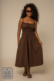 vestido midi lastex rancho 2.0