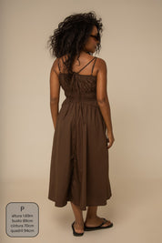 vestido midi lastex rancho 2.0