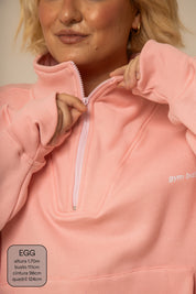 moletom gym babe | casaco gola alta