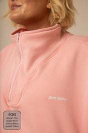 moletom gym babe | casaco gola alta