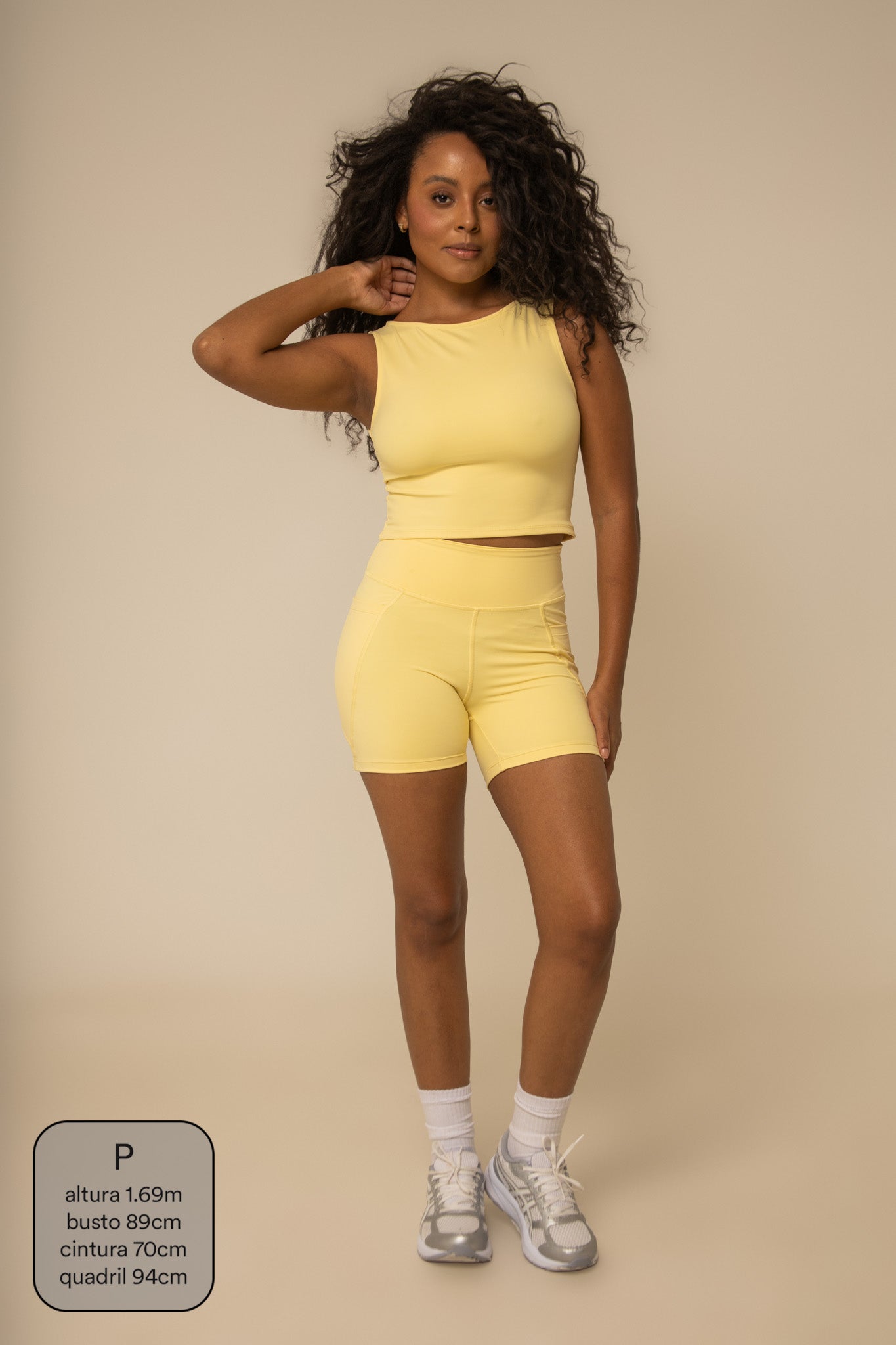 short compress gym babe | short fitness com bolsos