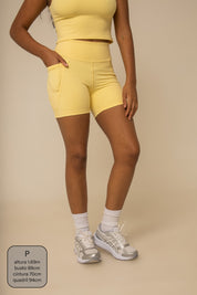 short compress gym babe | short fitness com bolsos