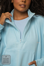 moletom gym babe | casaco gola alta