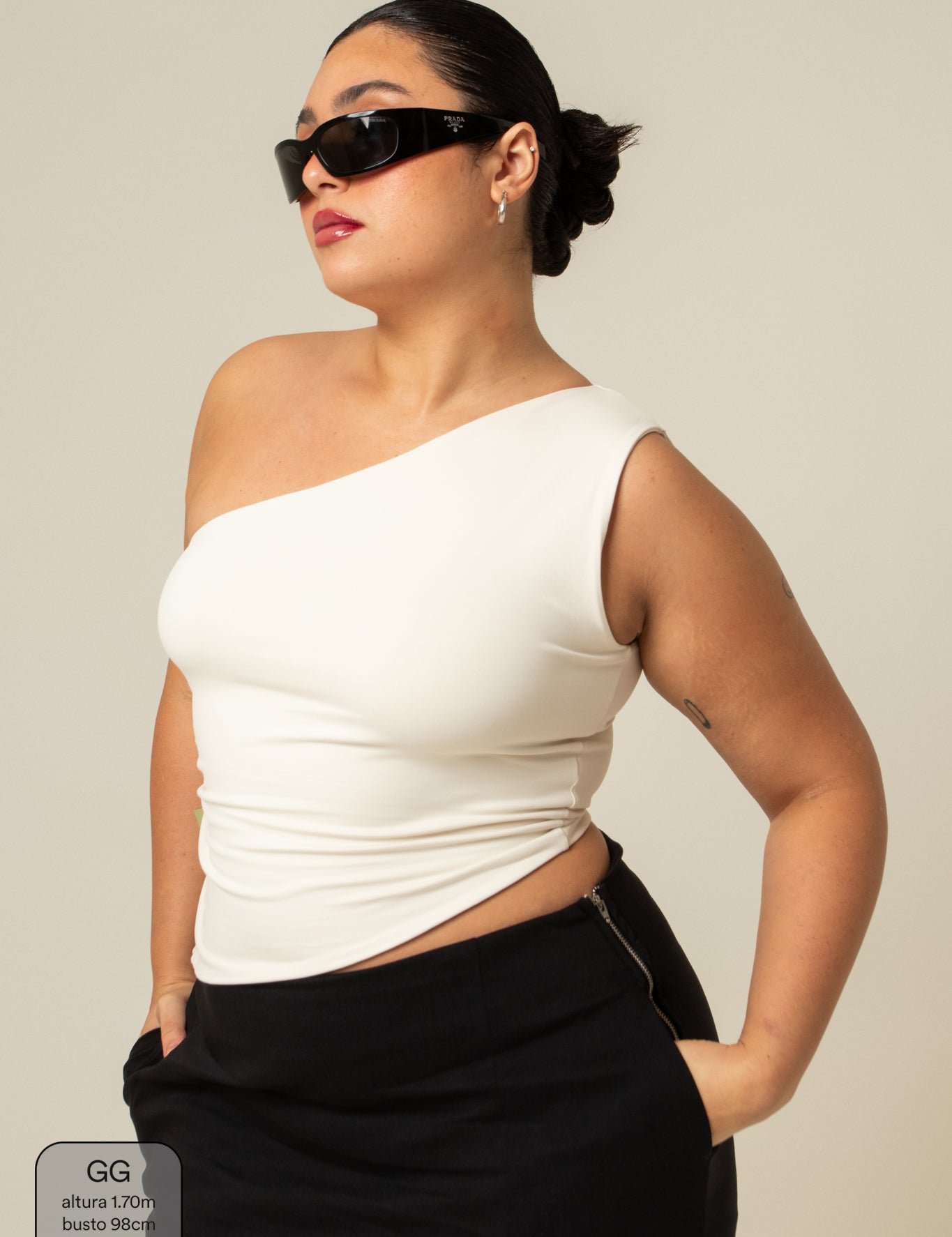 blusa assimétrica desejo clássica