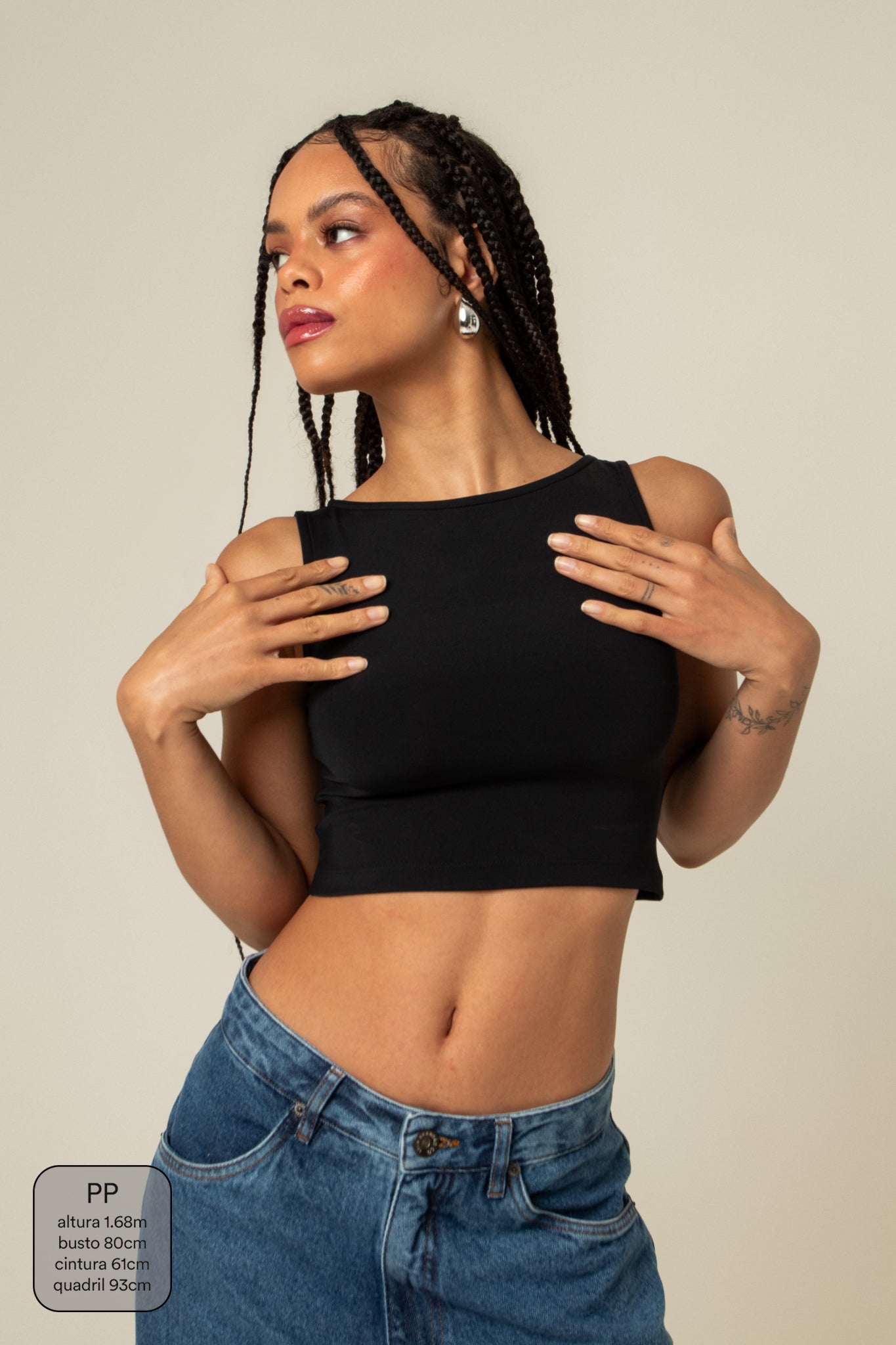 cropped reto gym babe | regata fitness