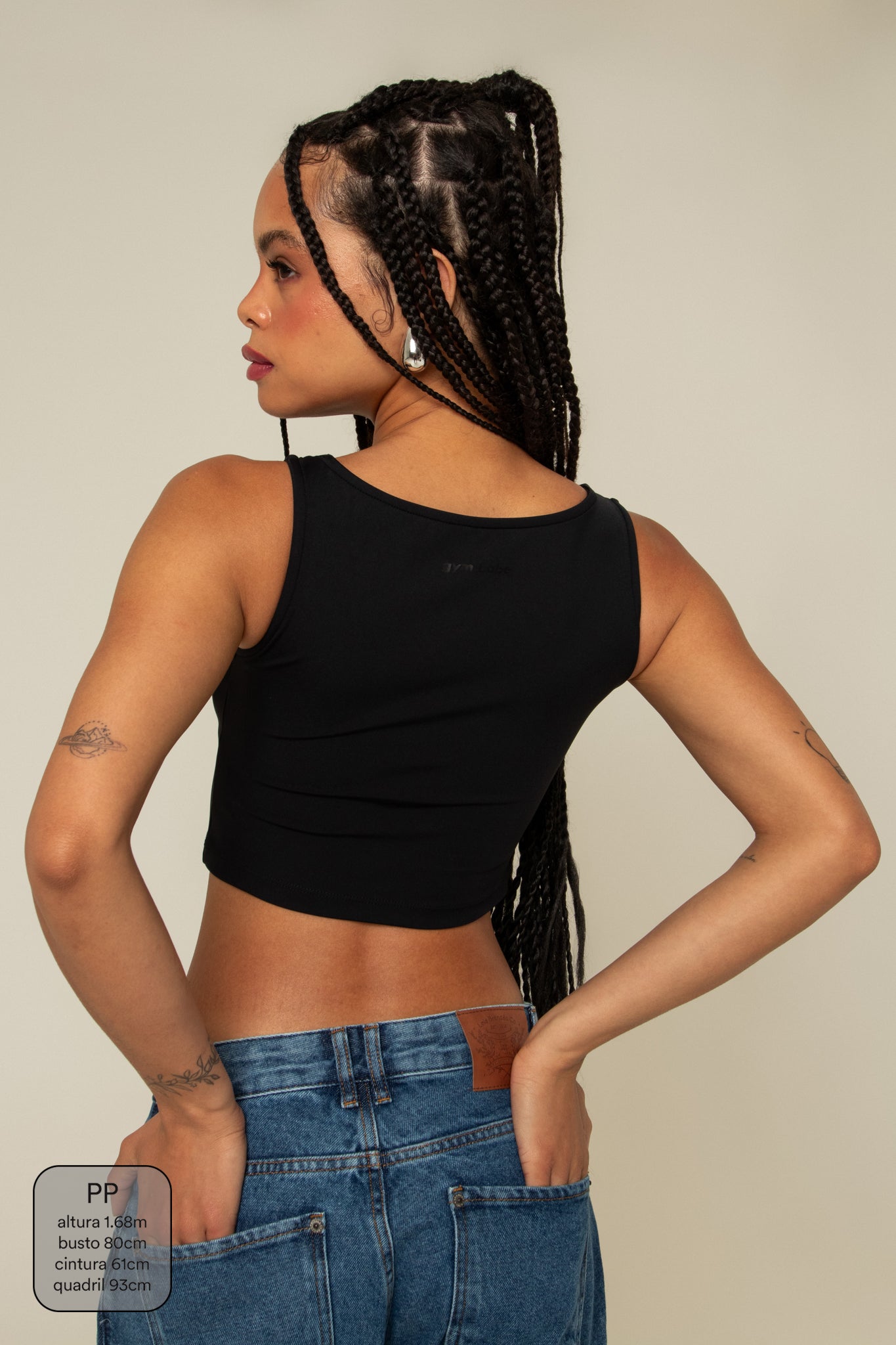cropped reto gym babe | regata fitness
