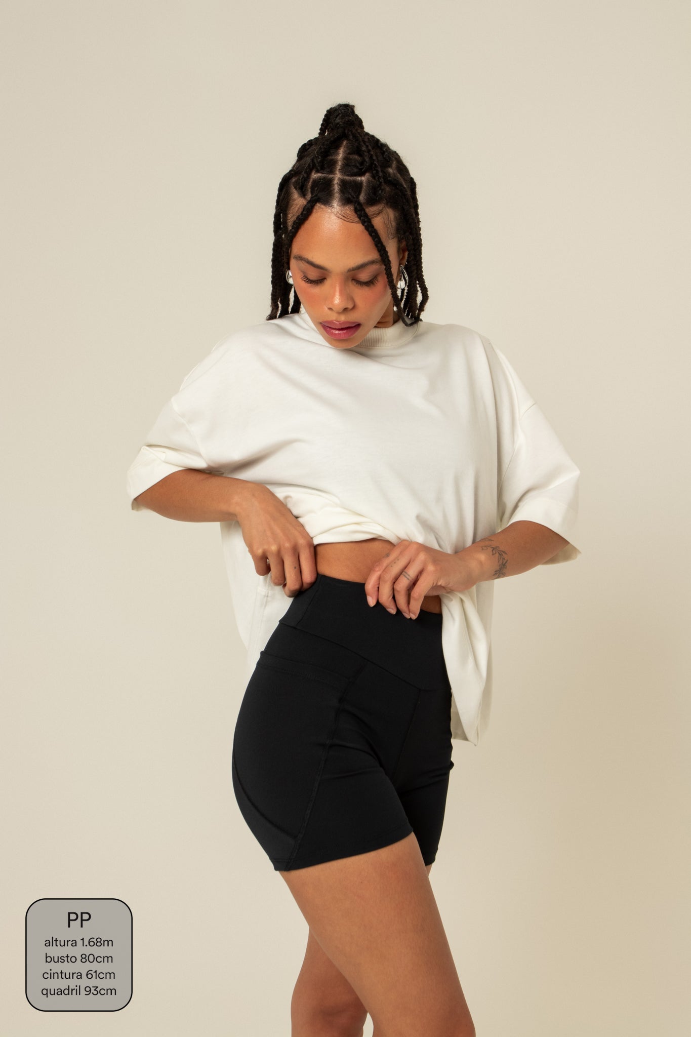 short compress gym babe | short fitness com bolsos