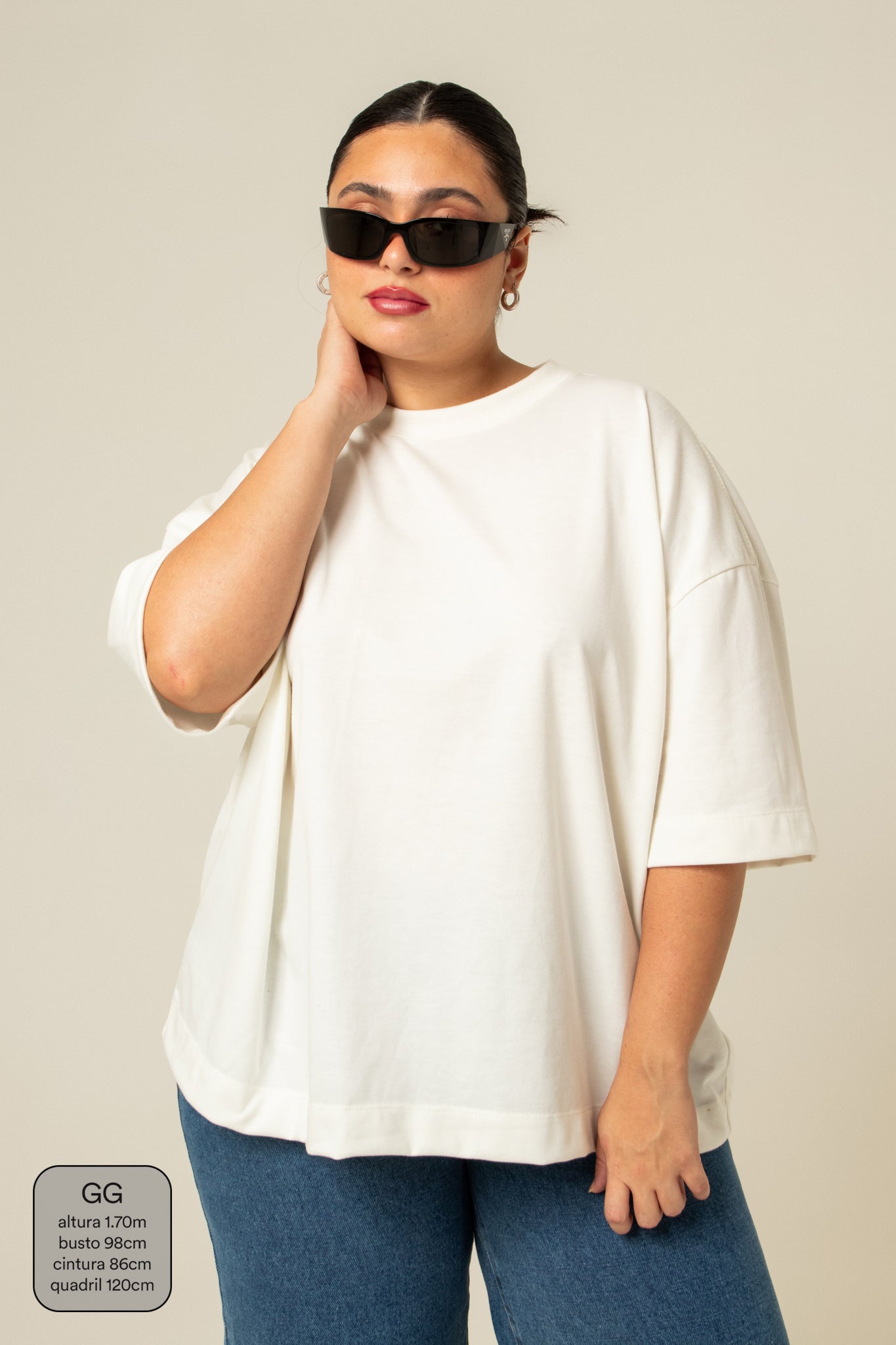 seu camisetão preferido | camiseta oversized básica