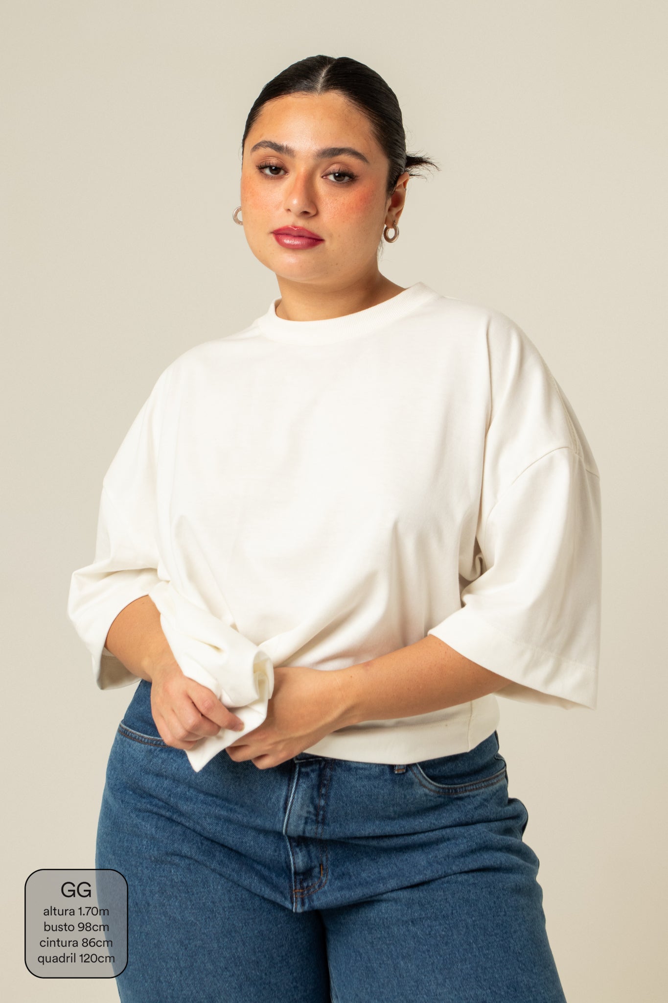 seu camisetão preferido | camiseta oversized básica