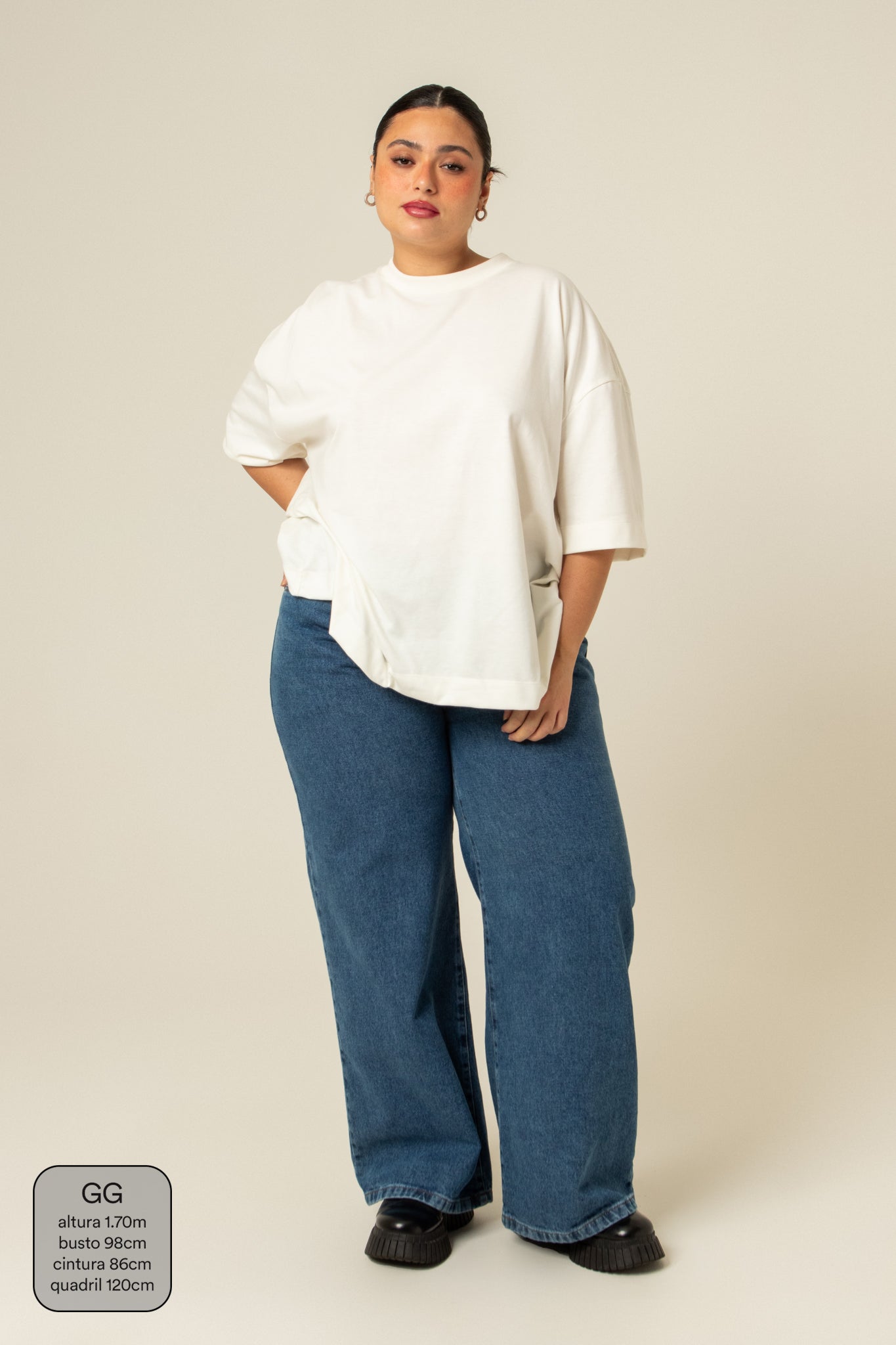 seu camisetão preferido | camiseta oversized básica