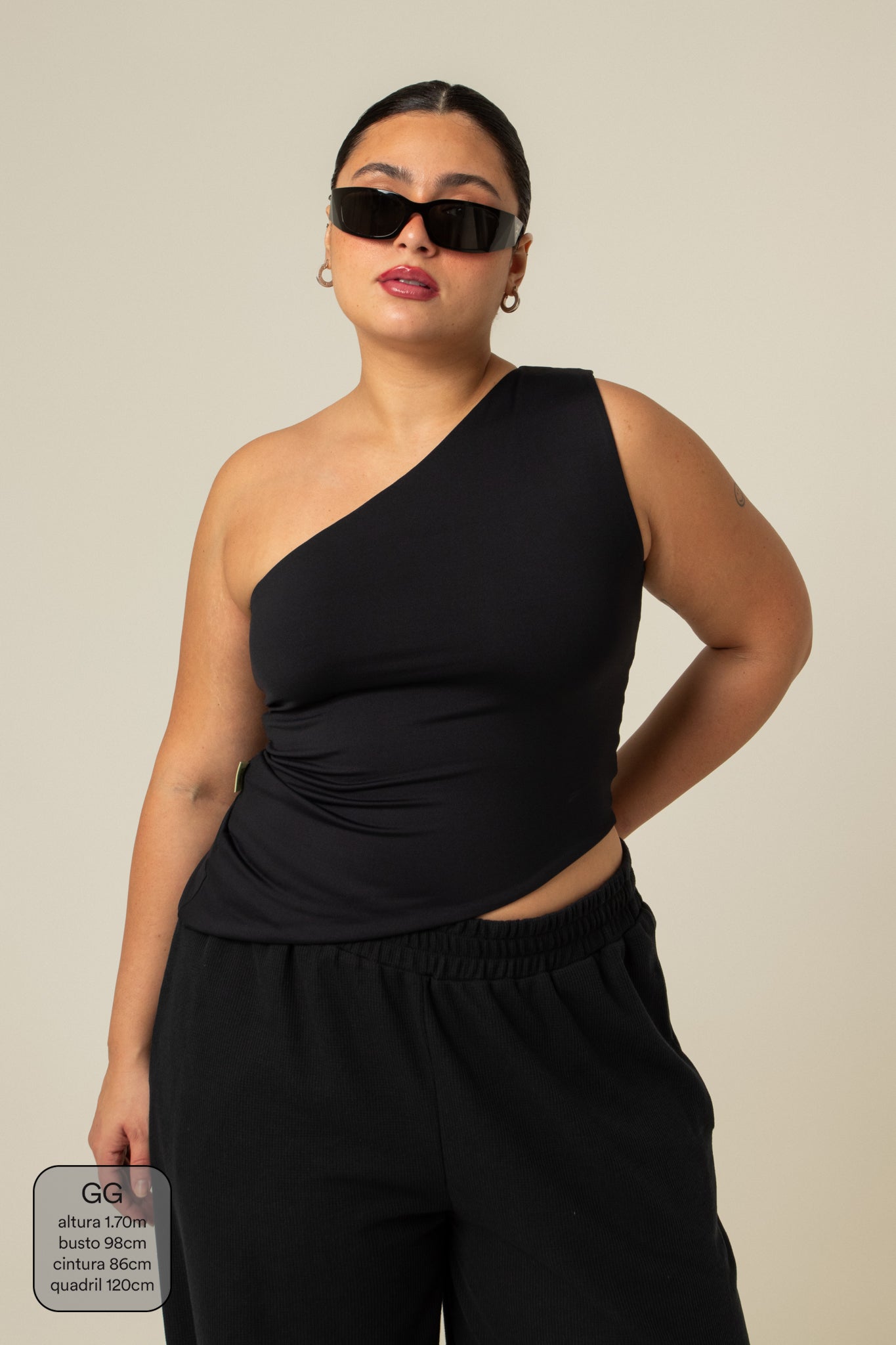 blusa assimétrica desejo clássica