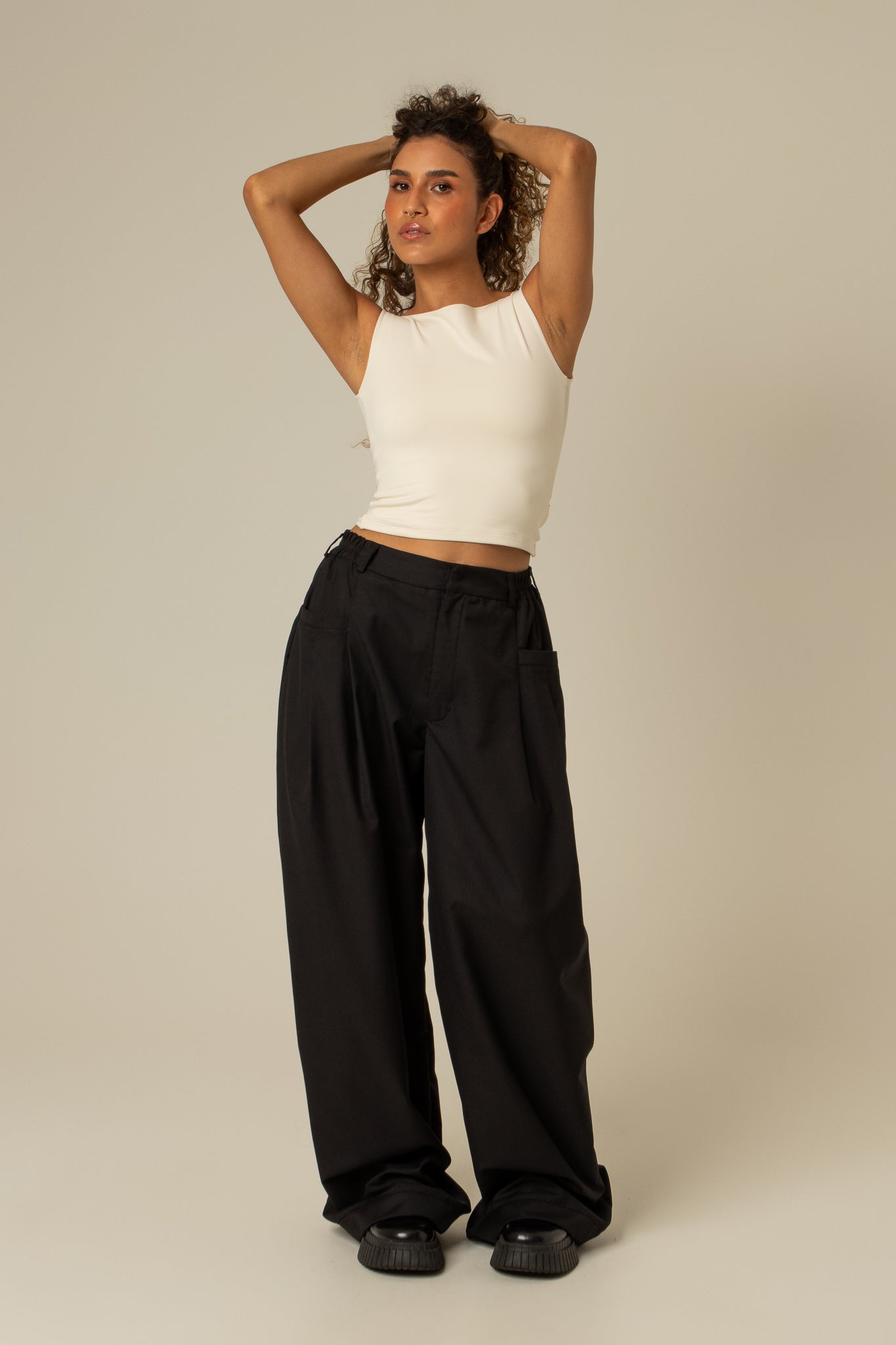 calça alfaiataria effortless