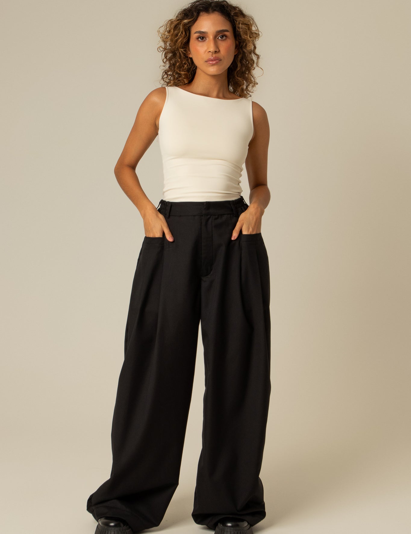 calça alfaiataria effortless