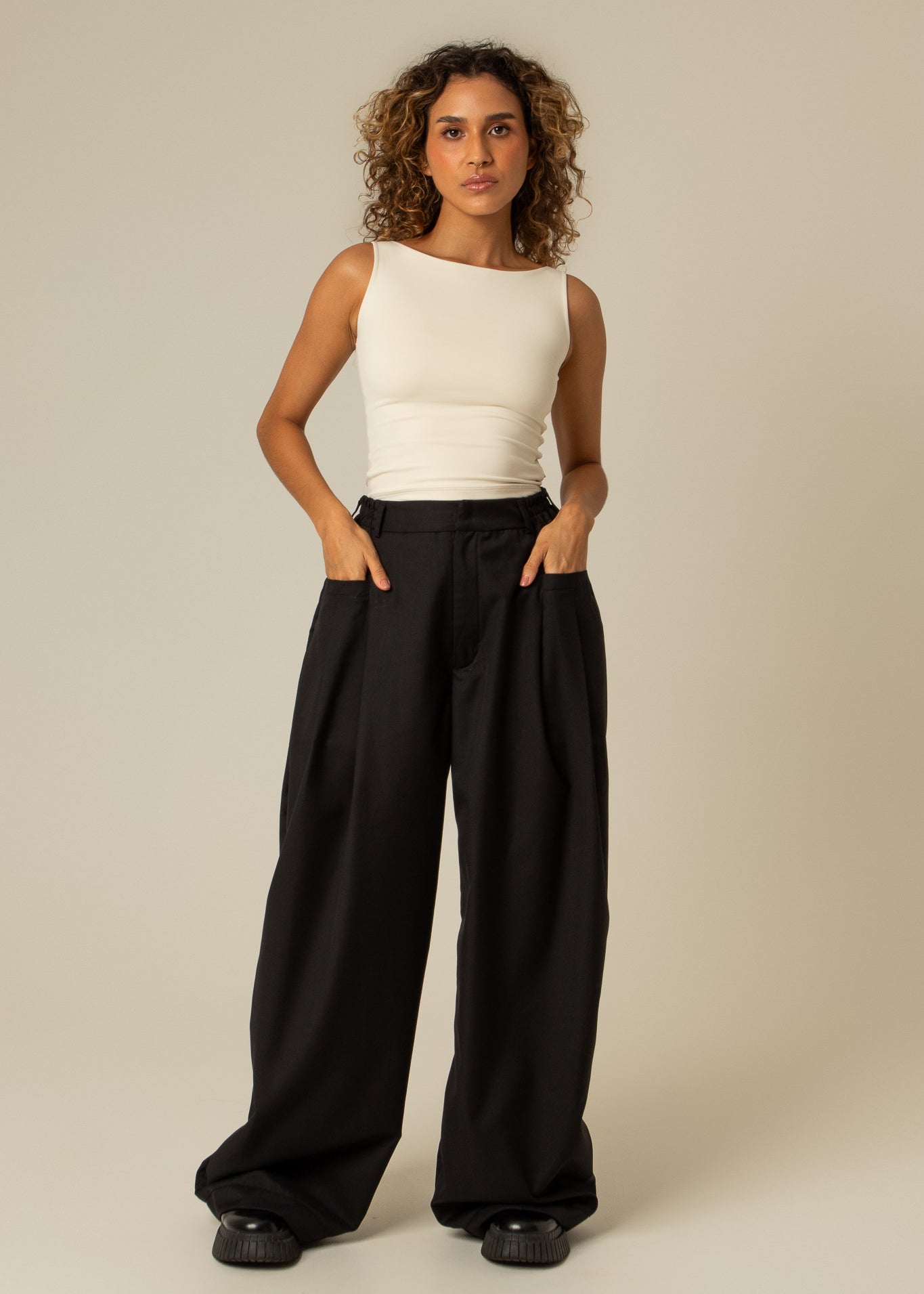 calça alfaiataria effortless