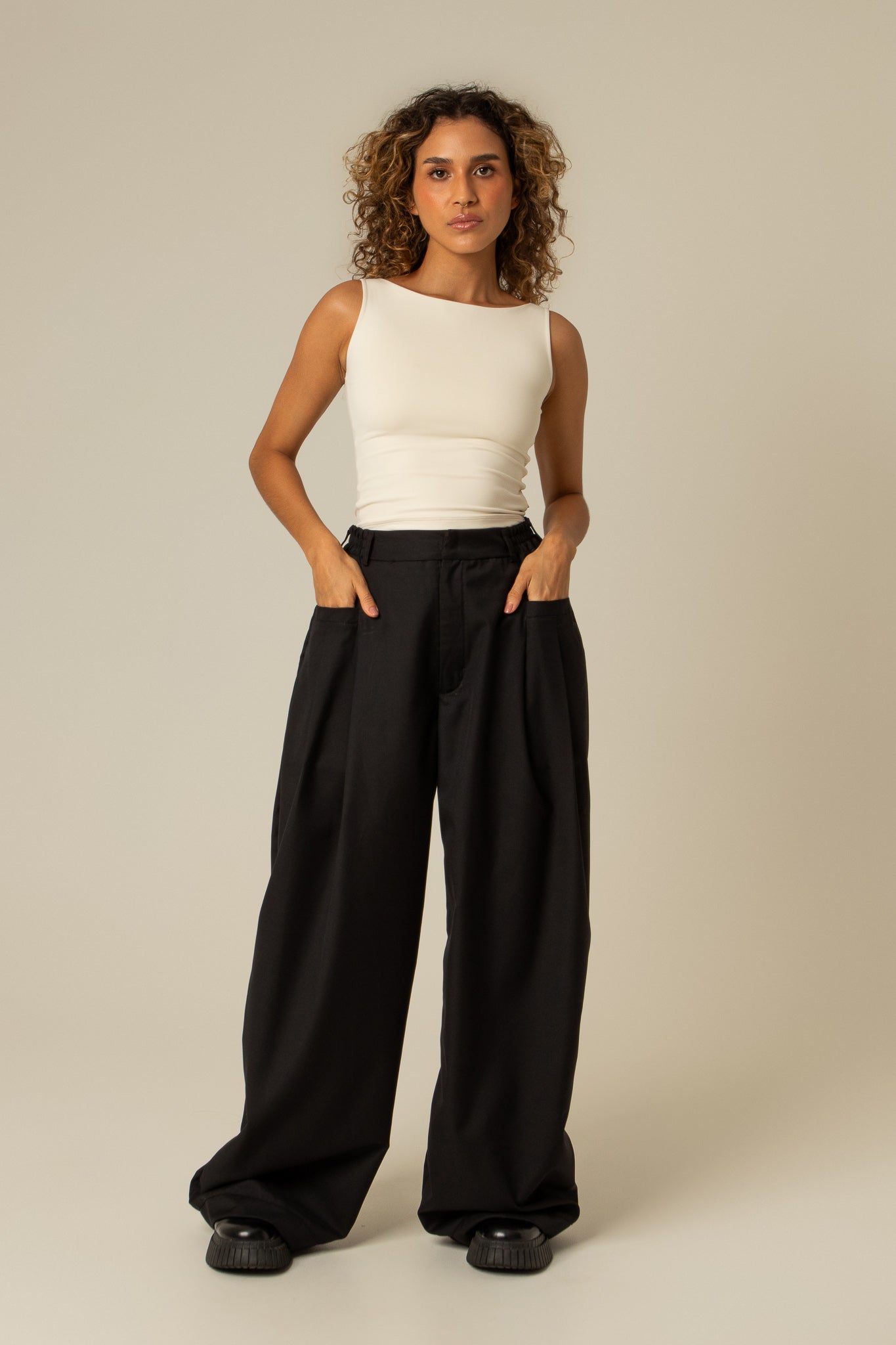 calça alfaiataria effortless