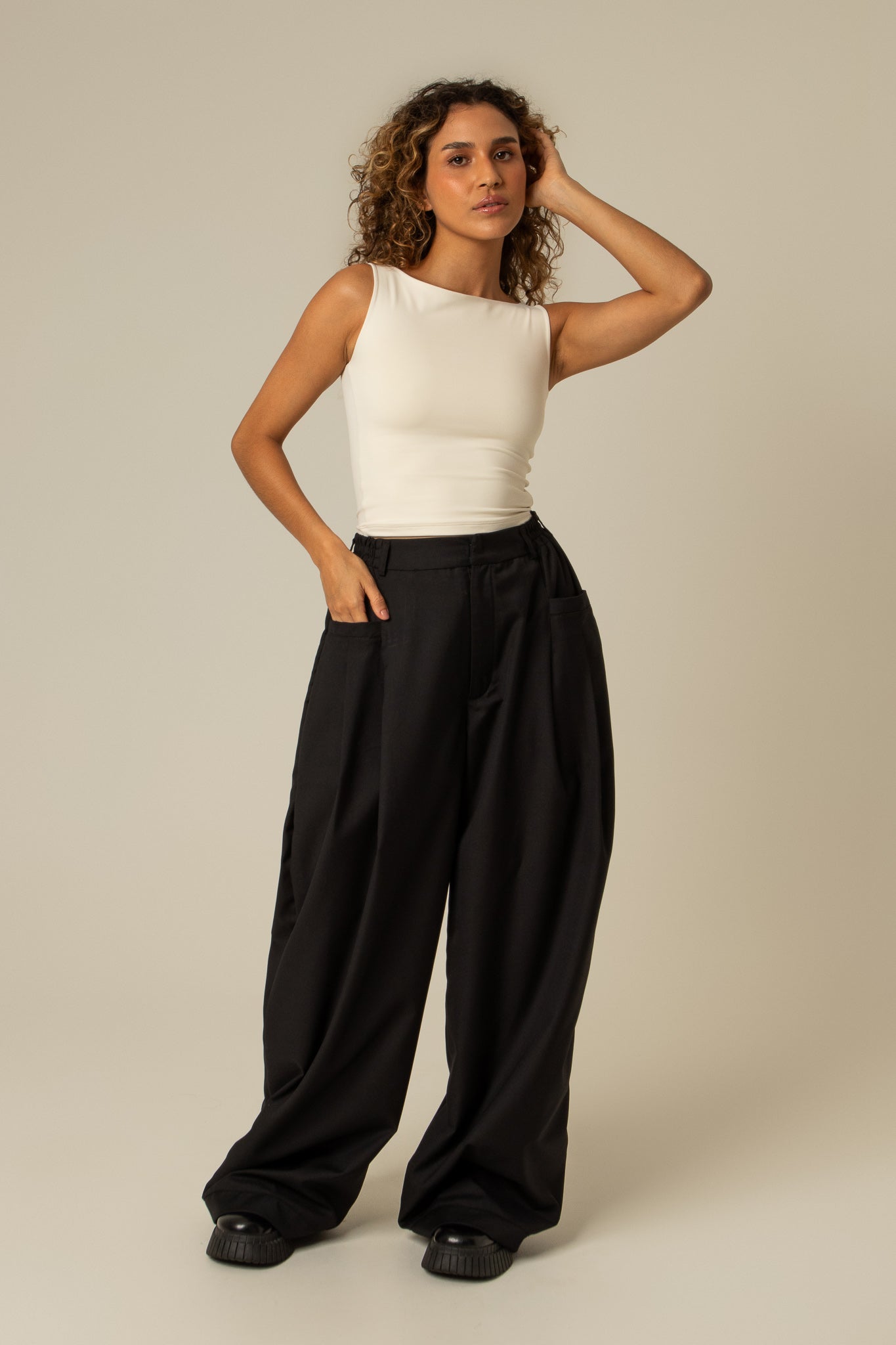 calça alfaiataria effortless