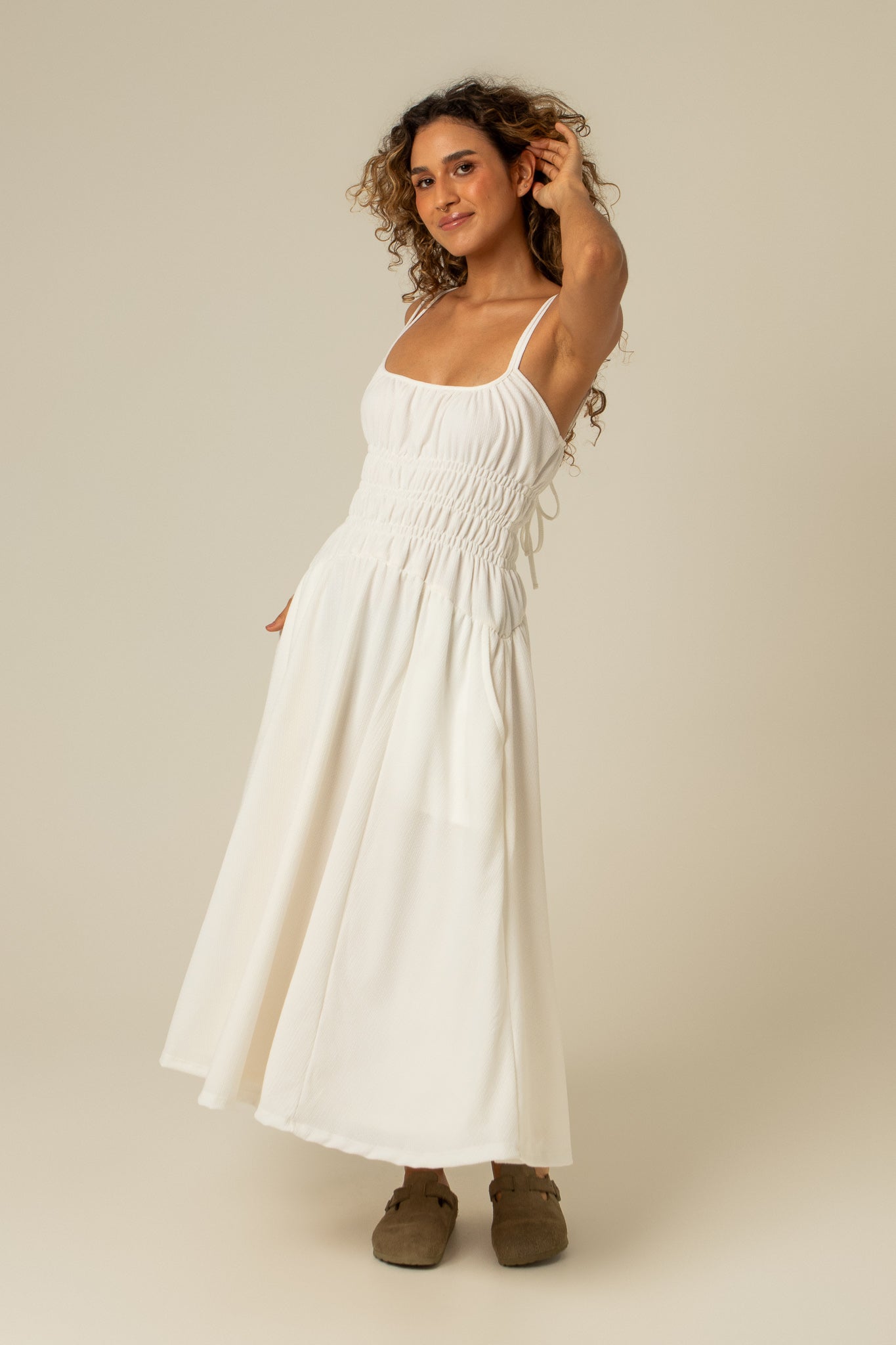 vestido rancho | vestido midi lastex