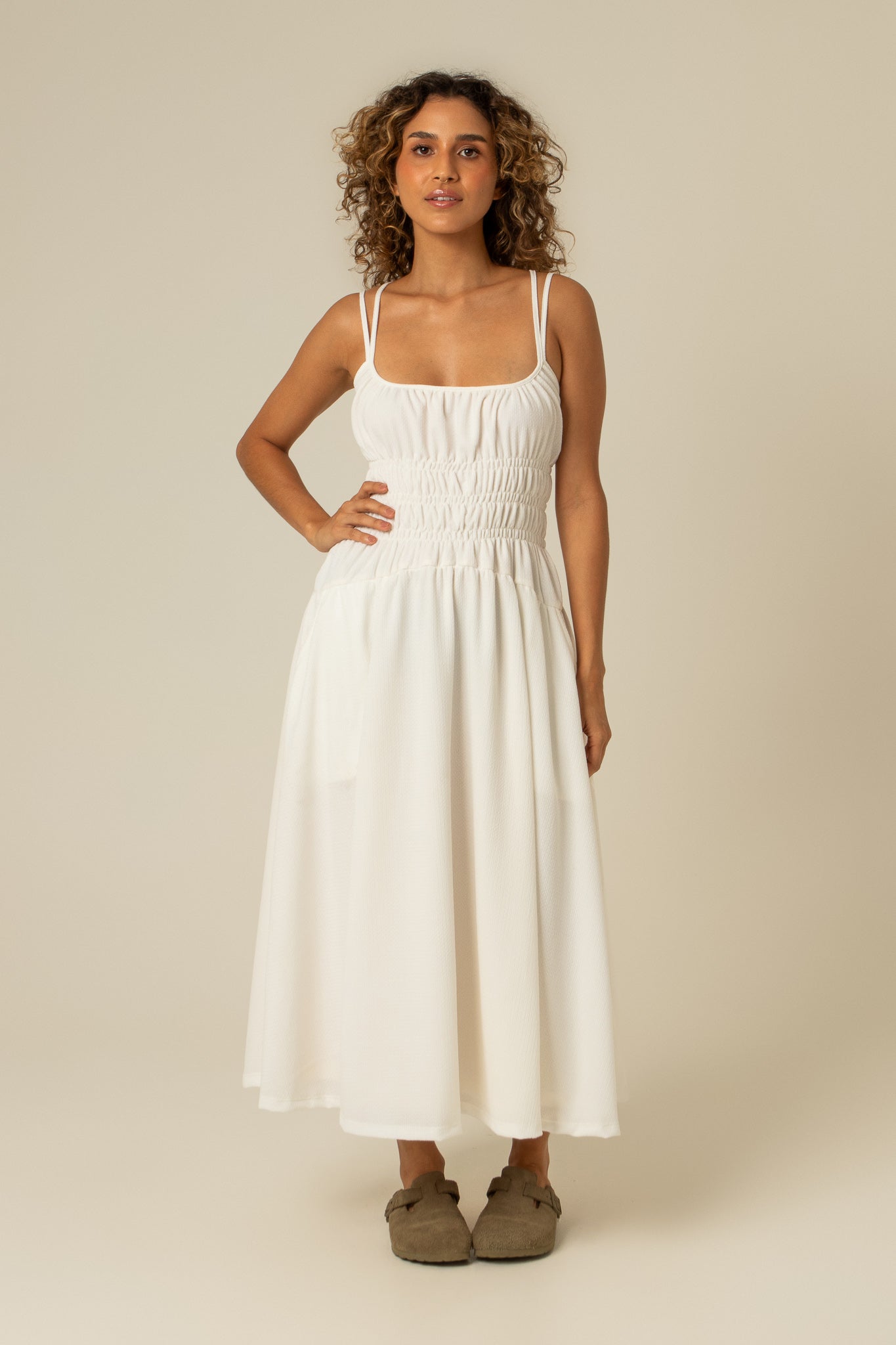vestido rancho | vestido midi lastex