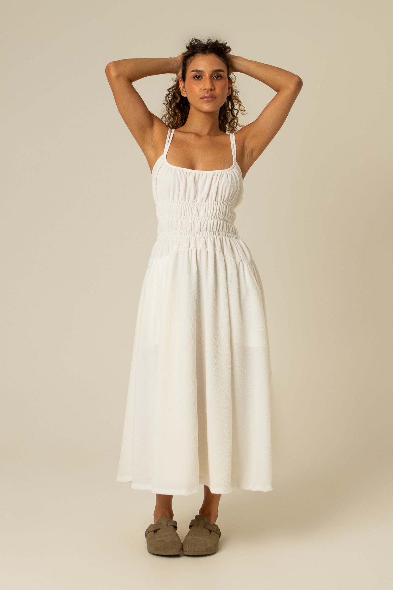 vestido rancho | vestido midi lastex