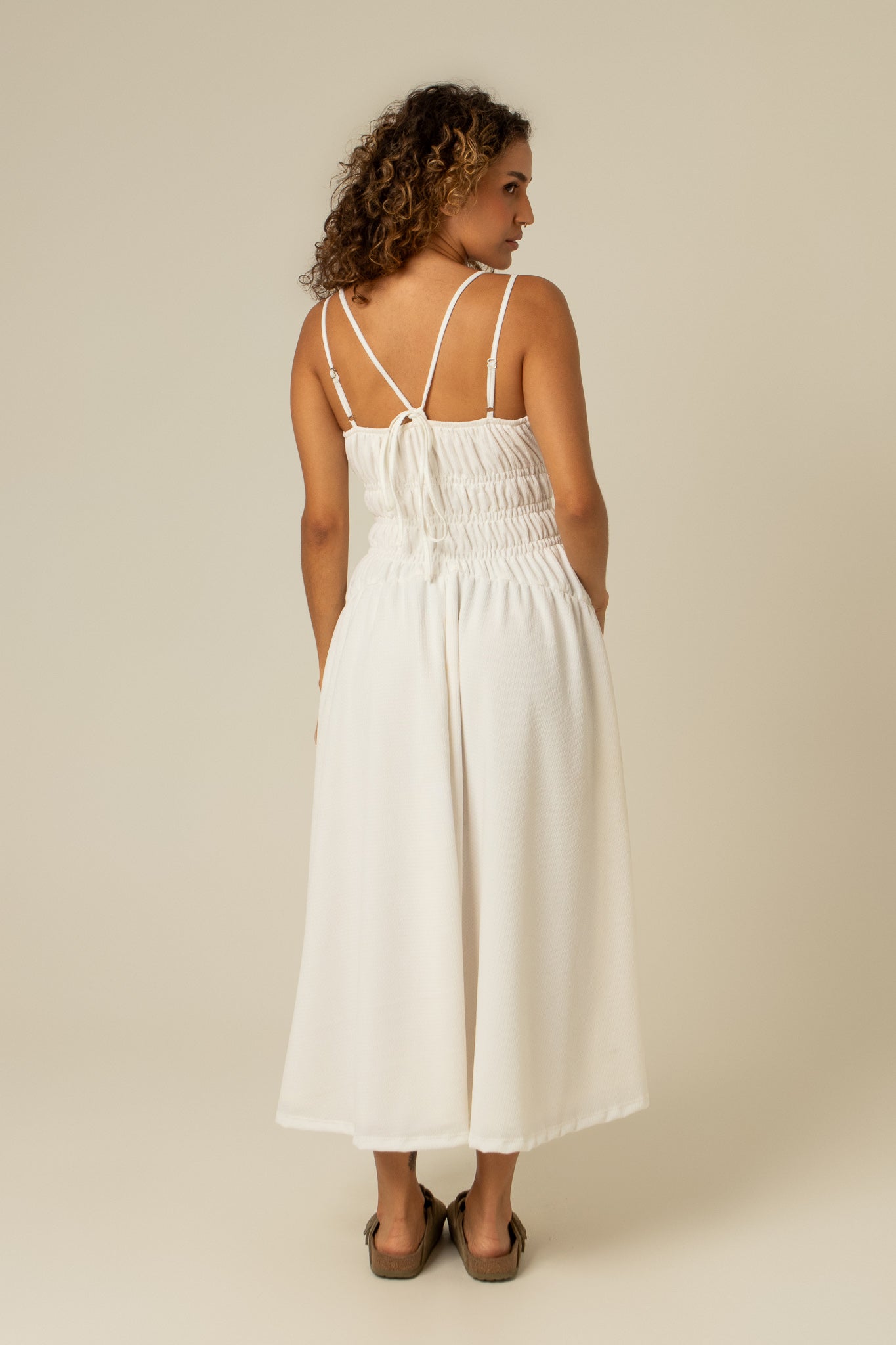 vestido rancho | vestido midi lastex