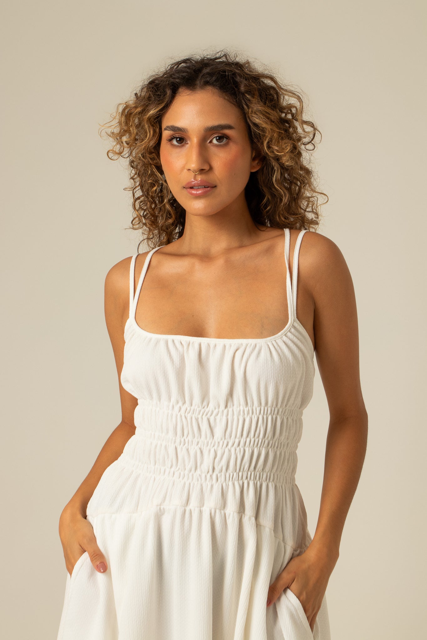 vestido rancho | vestido midi lastex