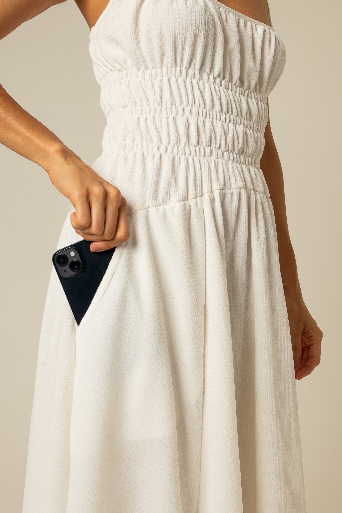 vestido rancho | vestido midi lastex