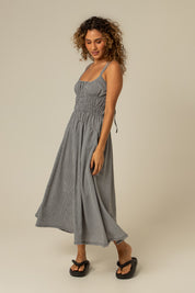 vestido rancho | vestido midi lastex