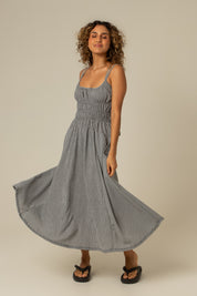 vestido rancho | vestido midi lastex