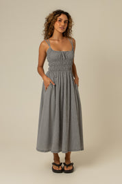 vestido rancho | vestido midi lastex