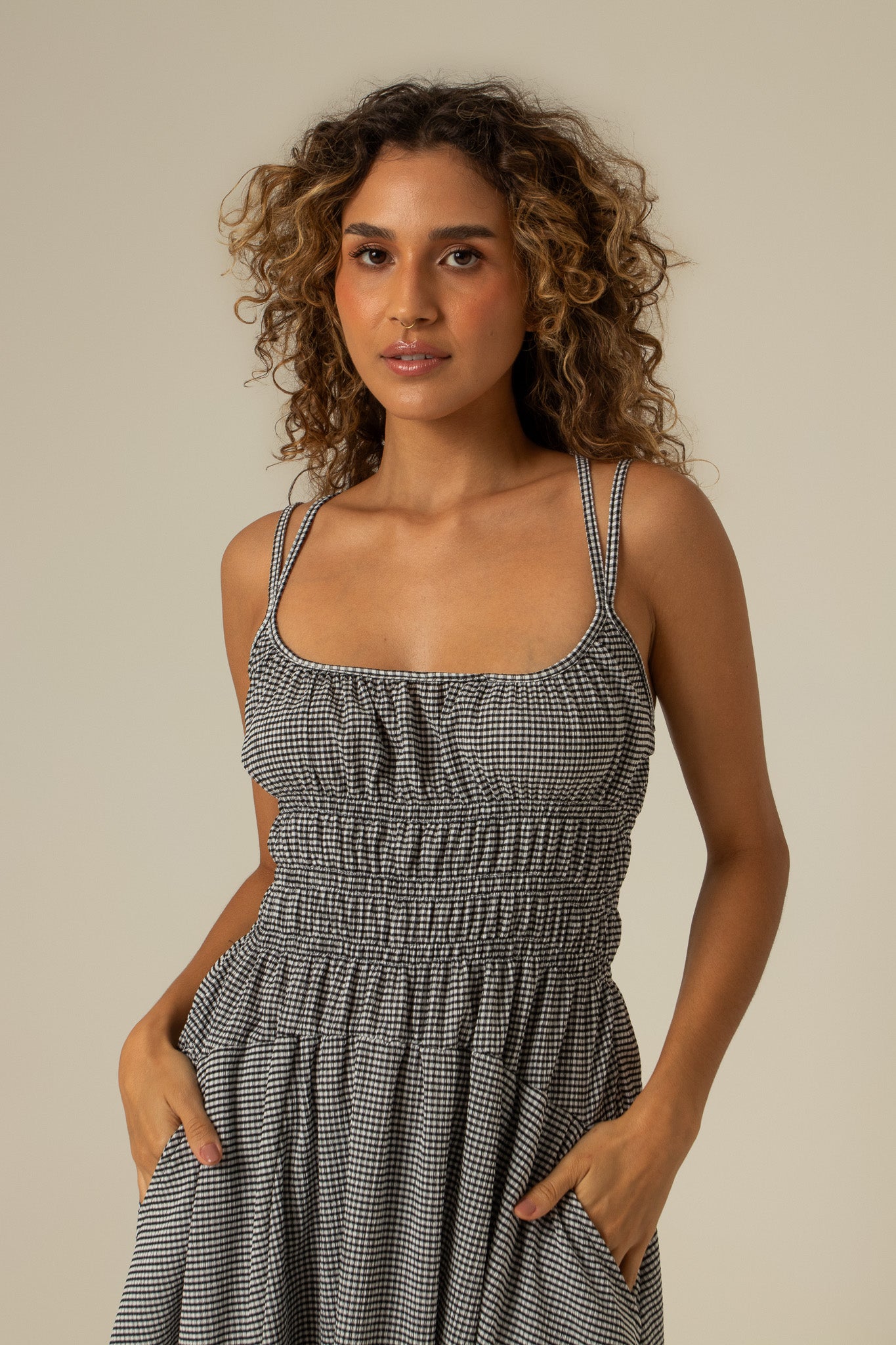 vestido rancho | vestido midi lastex
