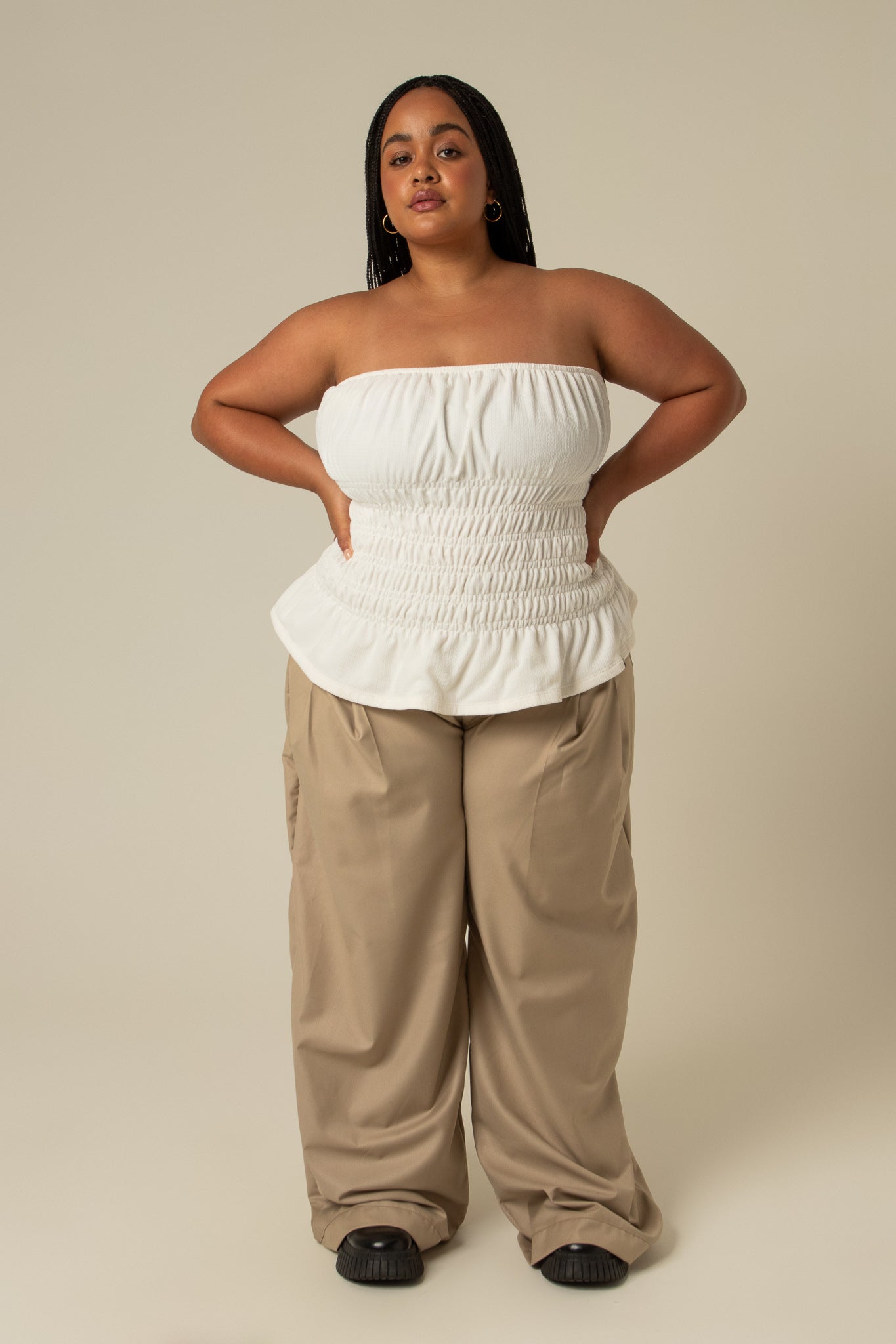 blusa rancho | blusa sem alças lastex