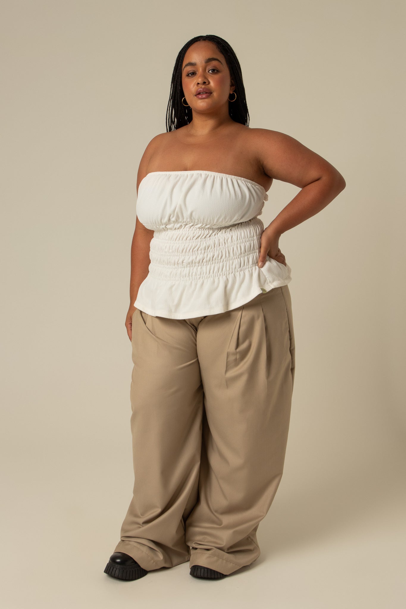blusa rancho | blusa sem alças lastex
