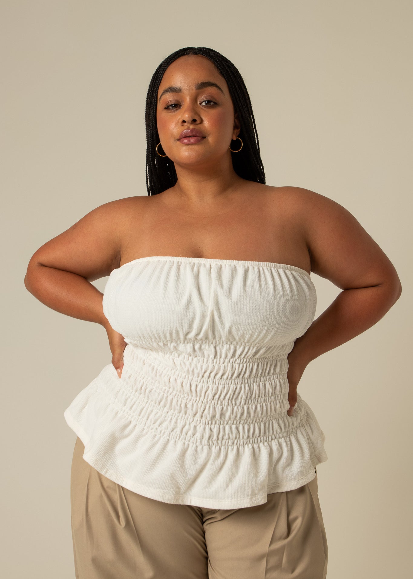 blusa rancho | blusa sem alças lastex