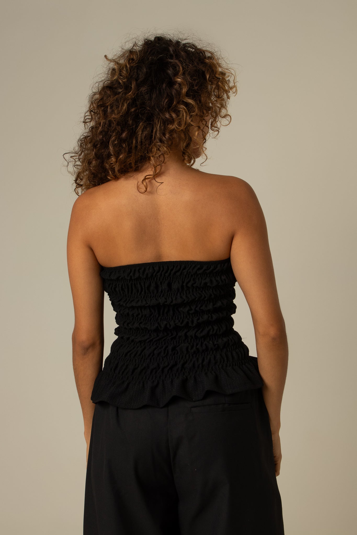 blusa rancho | blusa sem alças lastex