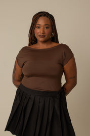 blusa guapa | blusa poliamida decote costas