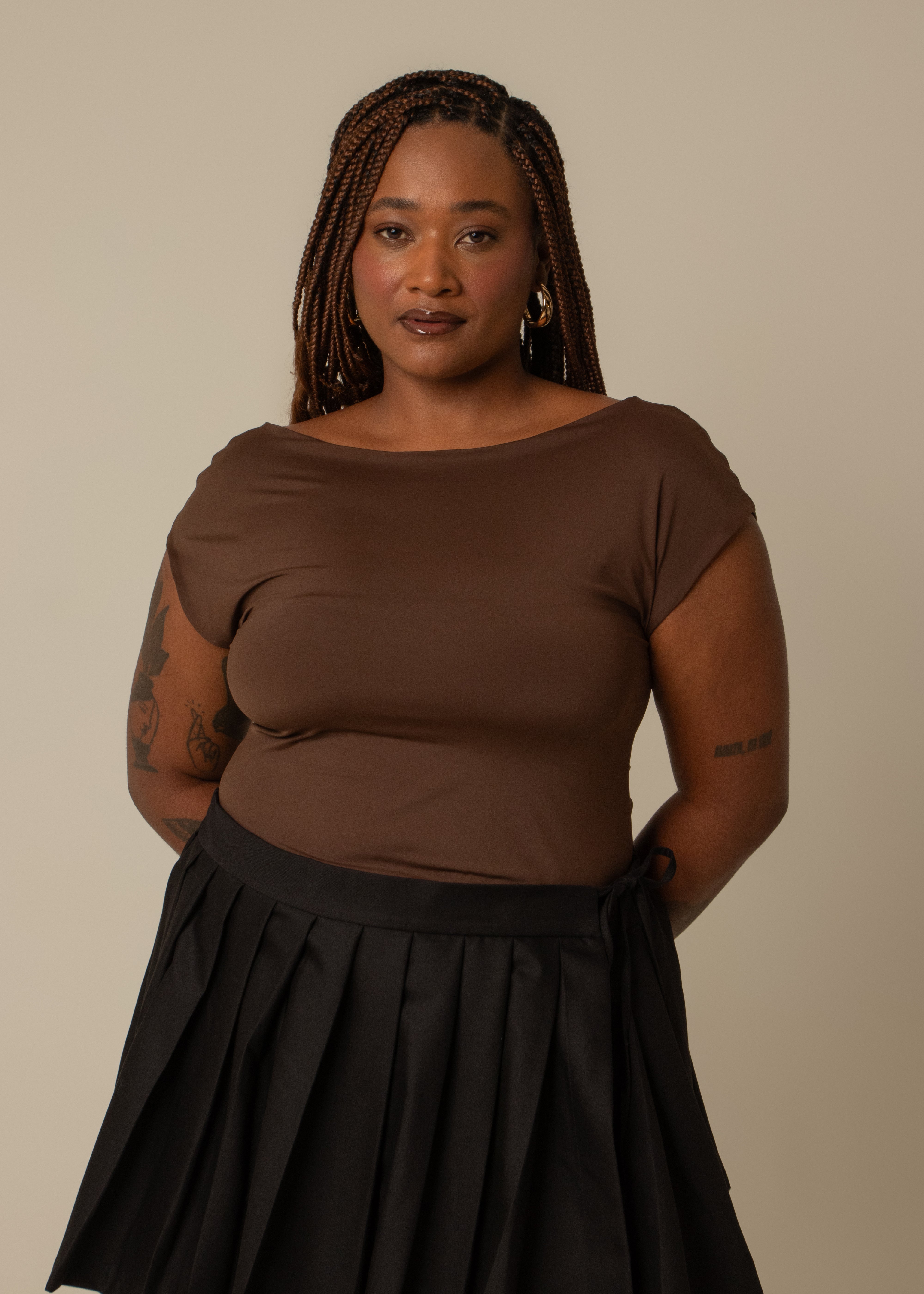 blusa guapa | blusa poliamida decote costas