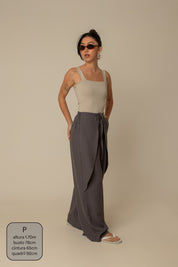 calça guapa | calça alfaiataria amarração