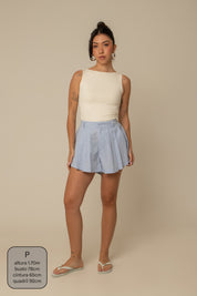 short guapa | short soltinho com pregas