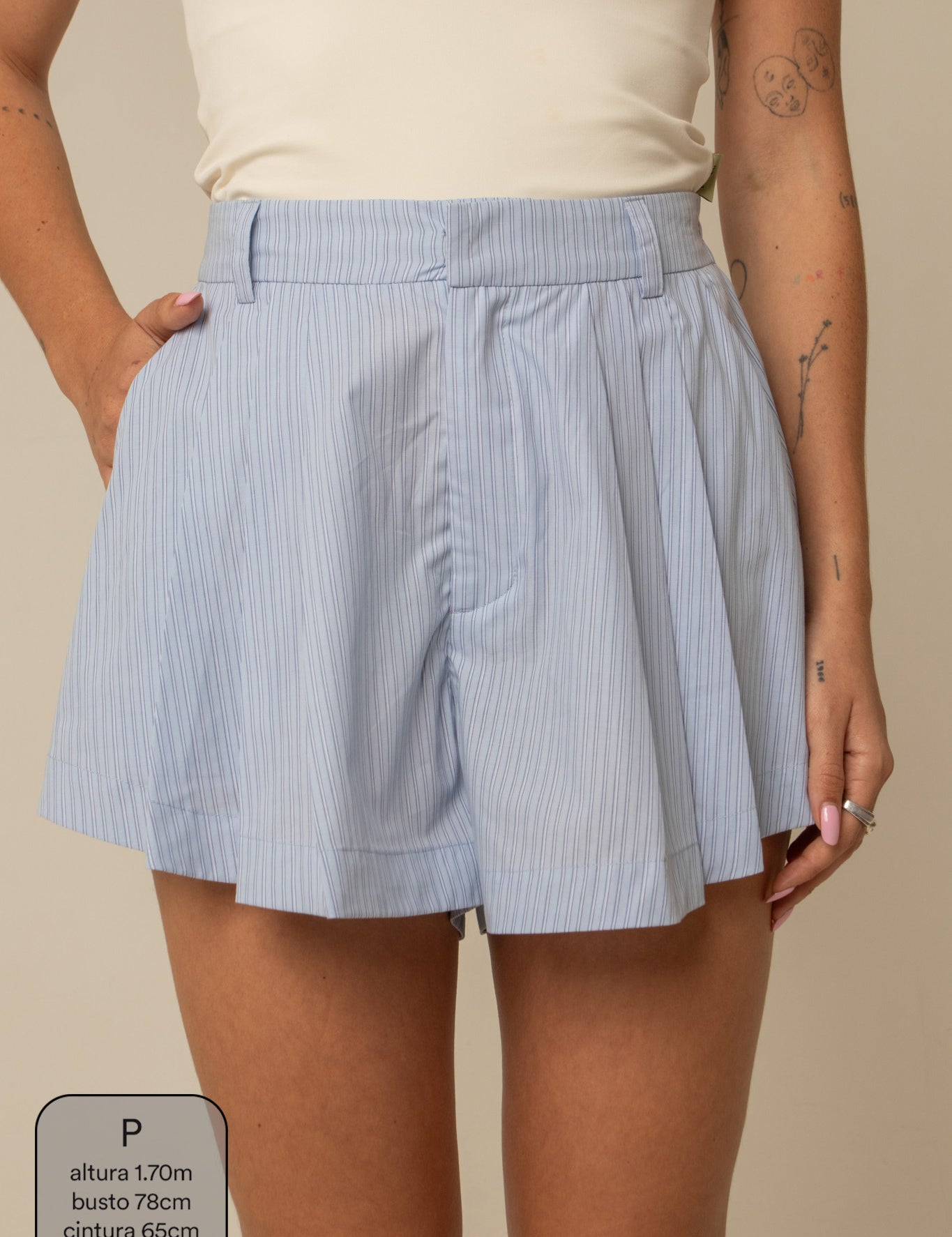 short guapa | short soltinho com pregas