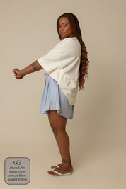short guapa | short soltinho com pregas