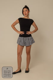 short guapa | short soltinho com pregas