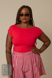 blusa guapa | blusa poliamida decote costas